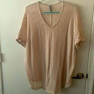 Honey Me Crochet Short Sleeve Sweater